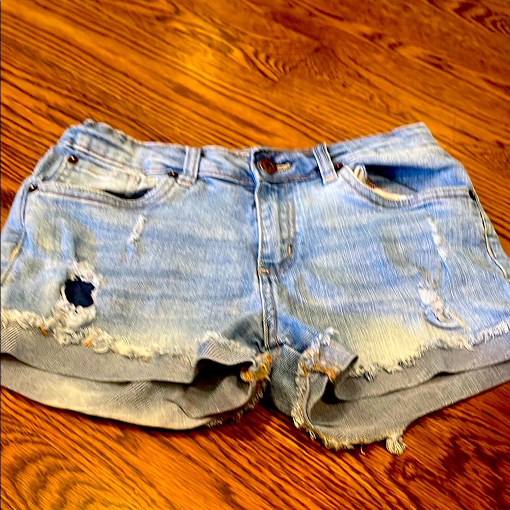Used Lucky Brand Blue denim Jean Shorts